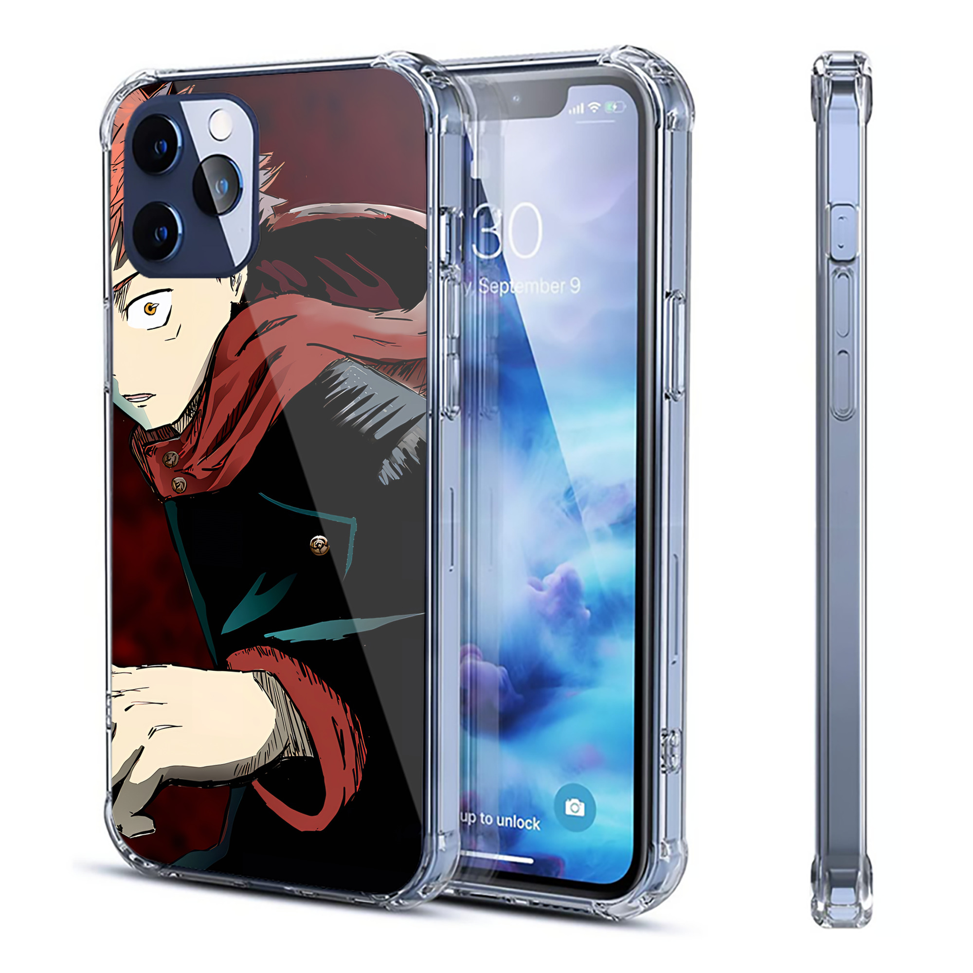（画像用） SPY×FAMILY间谍家家酒 【iPhone 12シリーズ対応】透明スマホケース（クリアソフトケース）